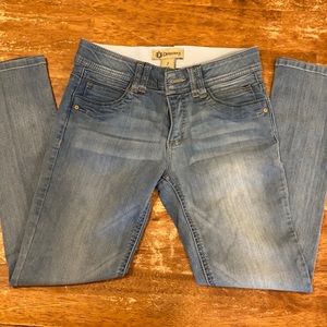 Juniors cropped Democacy jeans size 2